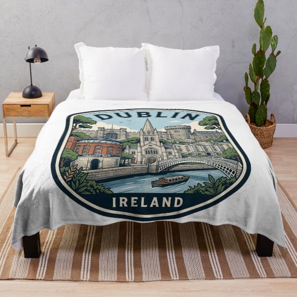 Item preview, Dublin Ireland Vintage Travel Badge designed and sold by k3rstman1.