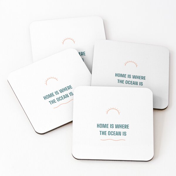 Item preview, Home Is Where The Ocean Is Design designed and sold by BondiDrift.