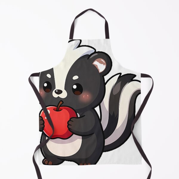 Item preview, Skunk with Red Apple designed and sold by pumsquare.