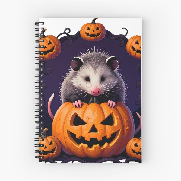 Item preview, Opossum Peeking from Pumpkin designed and sold by IllumeInk.