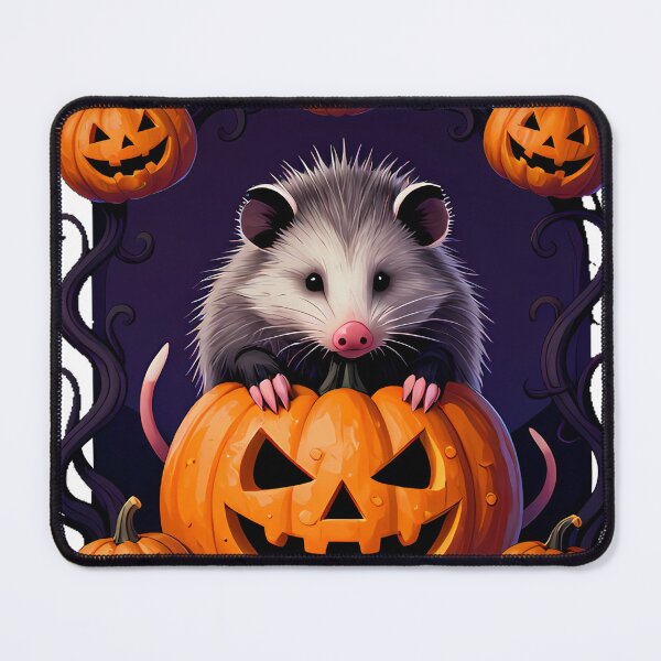 Item preview, Opossum Peeking from Pumpkin designed and sold by IllumeInk.