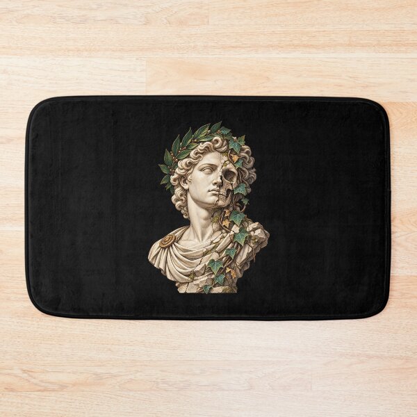 Item preview, Marble Bust with Laurel and Ivy designed and sold by Odinsshop.