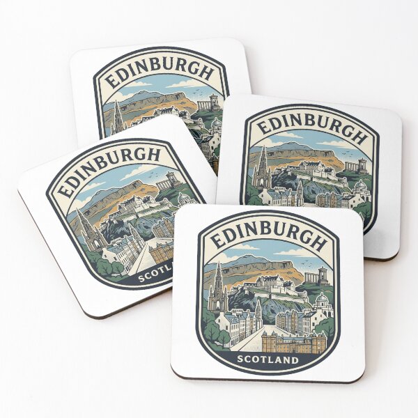 Item preview, Vintage Edinburgh Scotland Travel Badge designed and sold by k3rstman1.