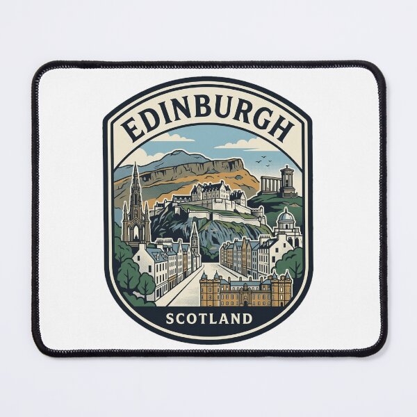 Item preview, Vintage Edinburgh Scotland Travel Badge designed and sold by k3rstman1.
