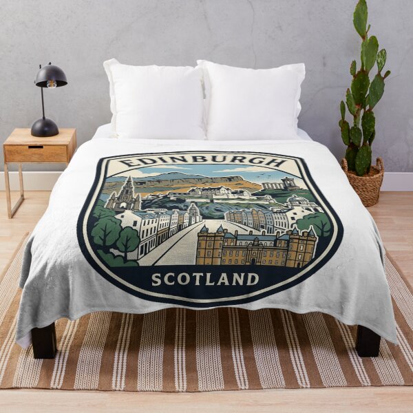 Item preview, Vintage Edinburgh Scotland Travel Badge designed and sold by k3rstman1.