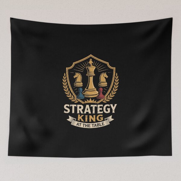 Item preview, STRATEGY KING AT THE TABLE designed and sold by jkrphoto.