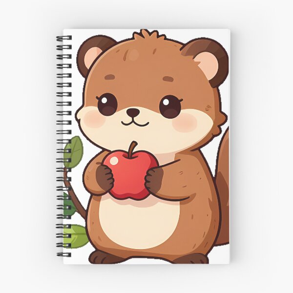 Item preview, Squirrel with Red Apple designed and sold by pumsquare.