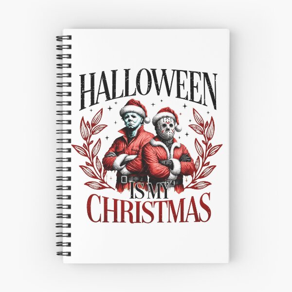 Item preview, Horror Santa Duo Holiday Christmas Villain Artwork Design designed and sold by MichaelAr62068.