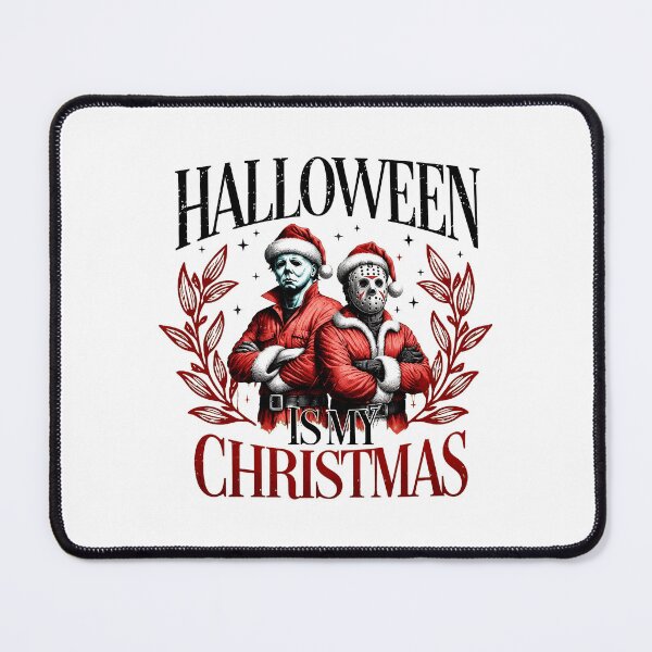 Item preview, Horror Santa Duo Holiday Christmas Villain Artwork Design designed and sold by MichaelAr62068.