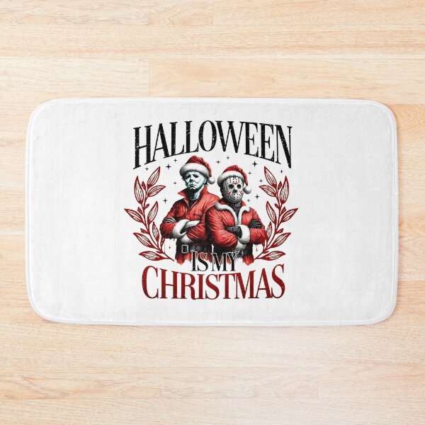 Item preview, Horror Santa Duo Holiday Christmas Villain Artwork Design designed and sold by MichaelAr62068.