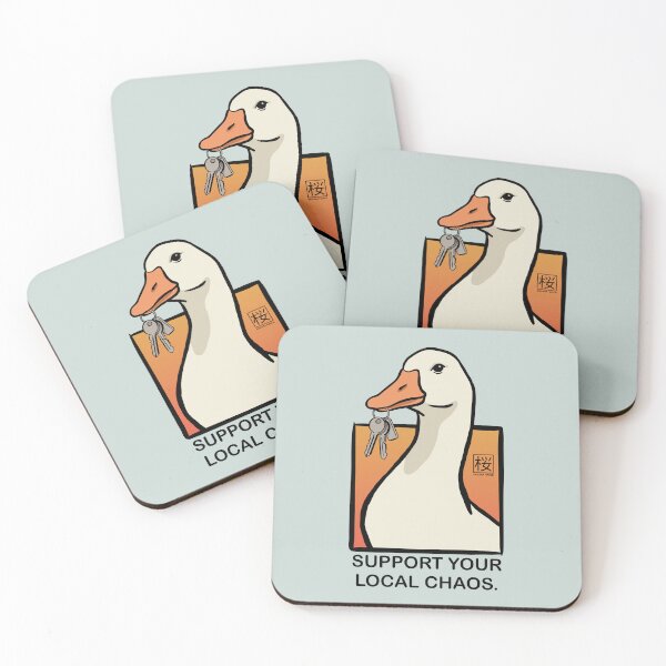 Item preview, Support Your Local Chaos - Goose designed and sold by SakuraHaven.