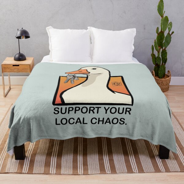 Item preview, Support Your Local Chaos - Goose designed and sold by SakuraHaven.