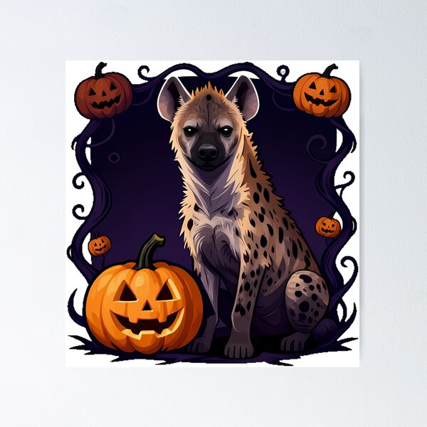 Item preview, Hyena by Carved Pumpkin designed and sold by IllumeInk.