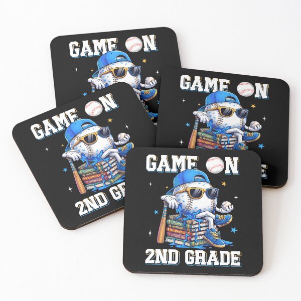 Item preview, Game On 2nd Grade designed and sold by Mi-Zouhra.
