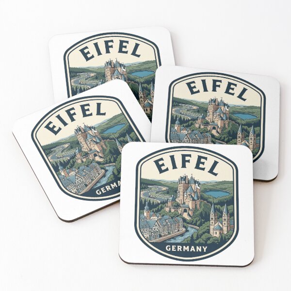 Item preview, Eifel Germany Vintage Travel Badge designed and sold by k3rstman1.