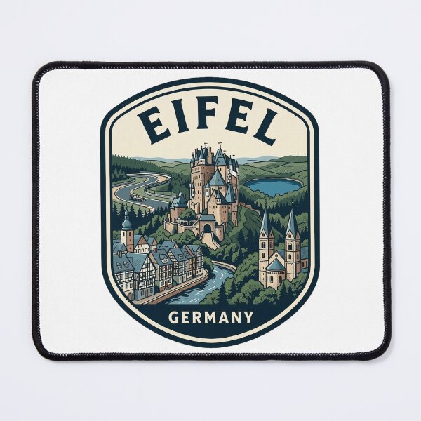 Item preview, Eifel Germany Vintage Travel Badge designed and sold by k3rstman1.