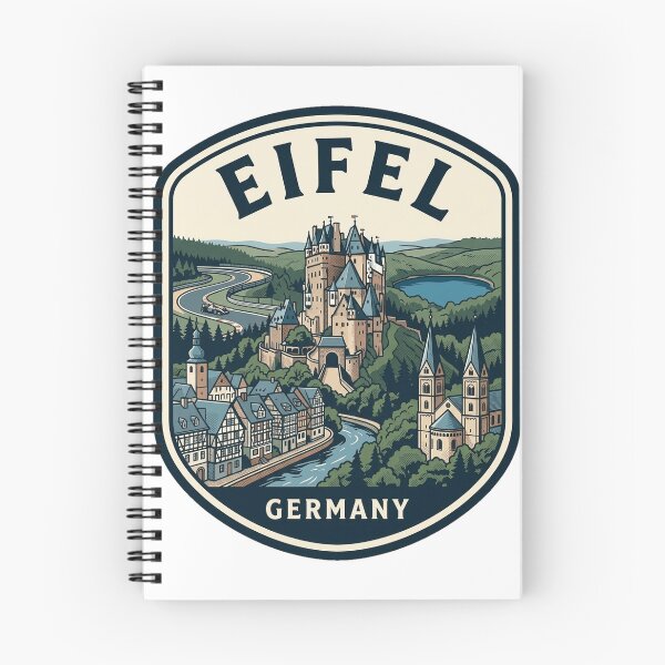 Item preview, Eifel Germany Vintage Travel Badge designed and sold by k3rstman1.