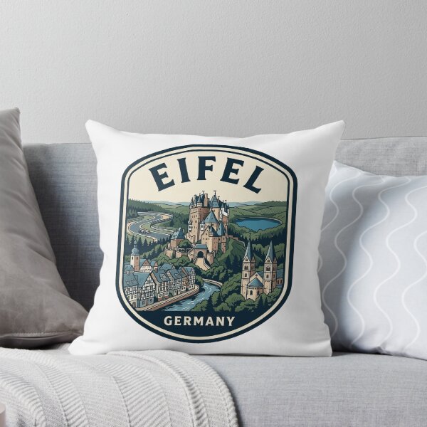 Item preview, Eifel Germany Vintage Travel Badge designed and sold by k3rstman1.