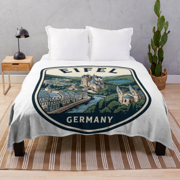 Item preview, Eifel Germany Vintage Travel Badge designed and sold by k3rstman1.