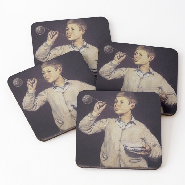 Item preview, BOY BLOWING BUBBLES BY EDOUARD MANET (1867) designed and sold by humbleserf.