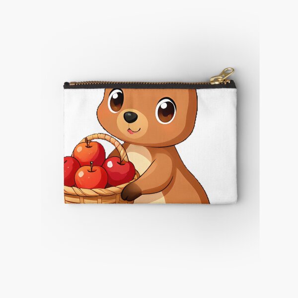 Item preview, Kangaroo with Apple Basket designed and sold by pumsquare.