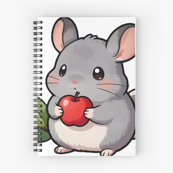 Item preview, Chinchilla with Red Apple designed and sold by pumsquare.