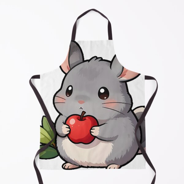 Item preview, Chinchilla with Red Apple designed and sold by pumsquare.