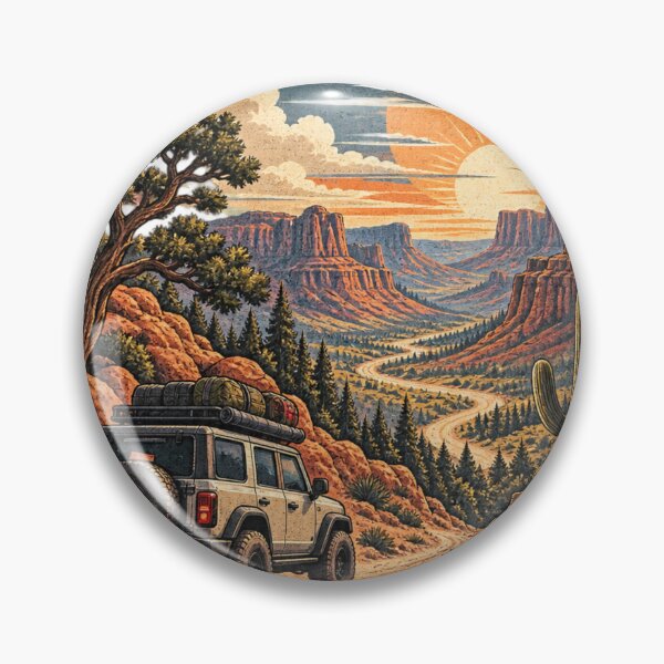 Item preview, Chase Horizons Find Your Own Path Desert Off-Road Adventure designed and sold by @SHINTOSARTSTORE.