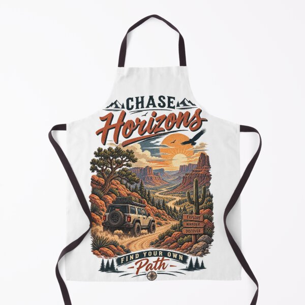 Item preview, Chase Horizons Find Your Own Path Desert Off-Road Adventure designed and sold by @SHINTOSARTSTORE.