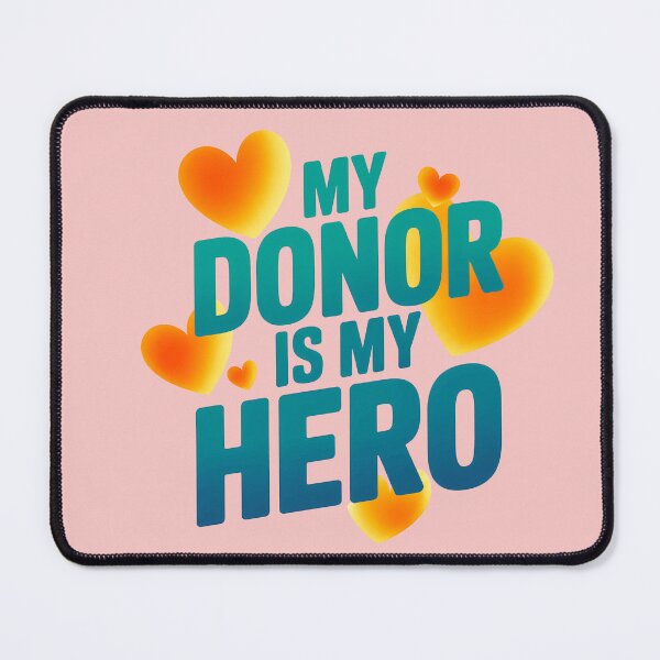 Item preview, My donor is my hero - great gift for organ donors and supporters designed and sold by Colorfulman.