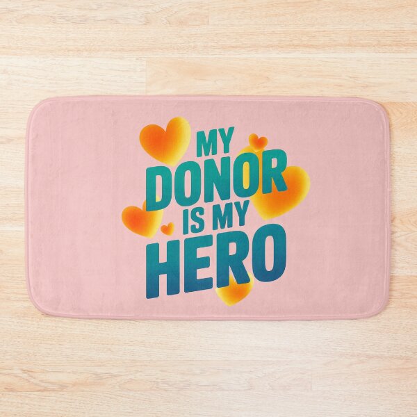 Item preview, My donor is my hero - great gift for organ donors and supporters designed and sold by Colorfulman.
