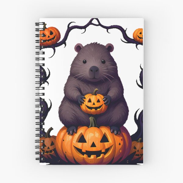 Item preview, Wombat on Carved Pumpkin designed and sold by IllumeInk.