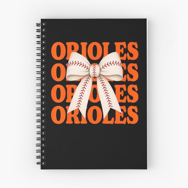 Item preview, Baltimore Orioles Baseball Bow designed and sold by Mi-Zouhra.