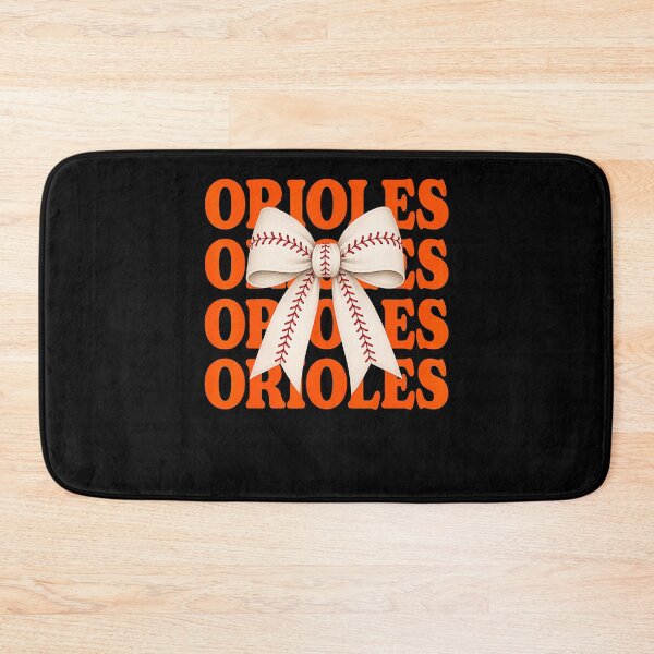 Item preview, Baltimore Orioles Baseball Bow designed and sold by Mi-Zouhra.