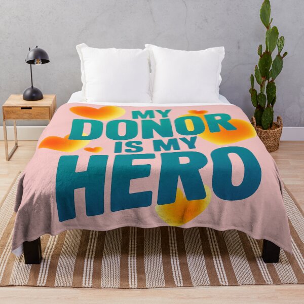 Item preview, My donor is my hero - great gift for organ donors and supporters designed and sold by Colorfulman.