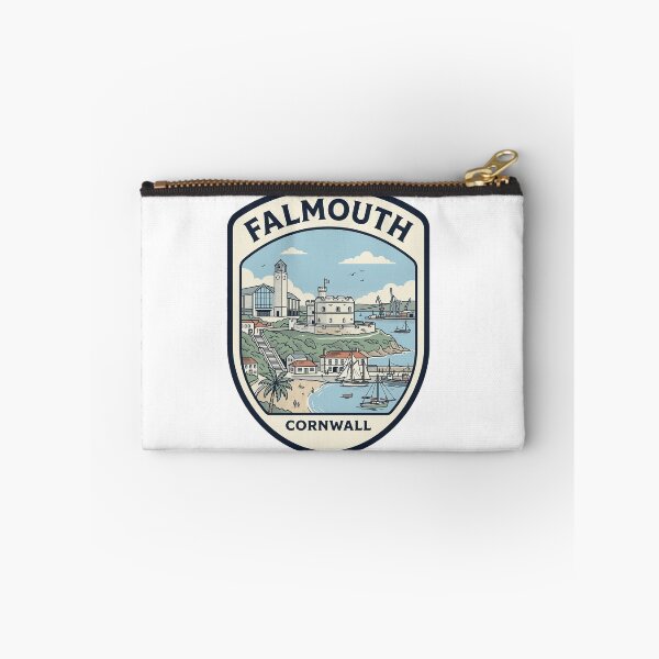Item preview, Falmouth Cornwall England Vintage Nautical Harbor Badge designed and sold by k3rstman1.