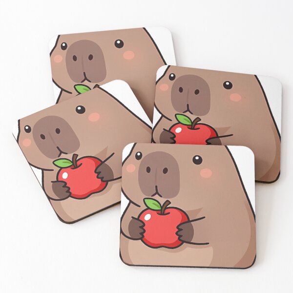 Item preview, Wombat with Red Apple designed and sold by pumsquare.