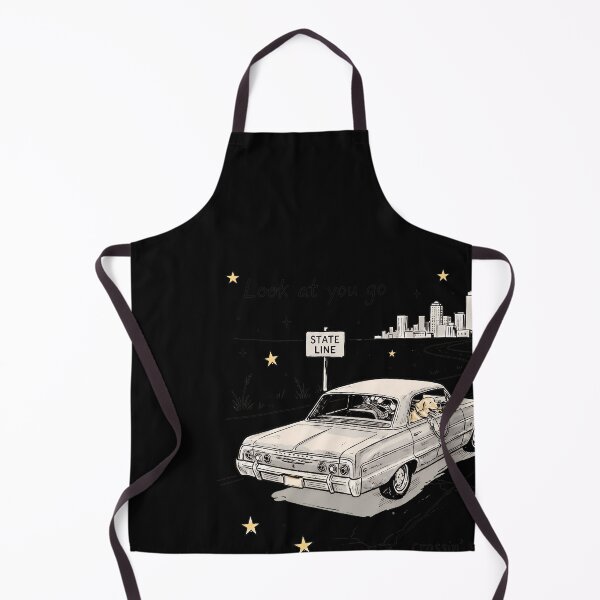 Item preview, Vintage Road Trip Crossing State Lines Illustration designed and sold by ThomasWil51506.