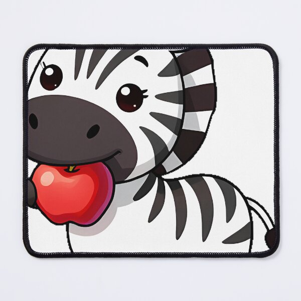 Item preview, Zebra with Red Apple designed and sold by pumsquare.