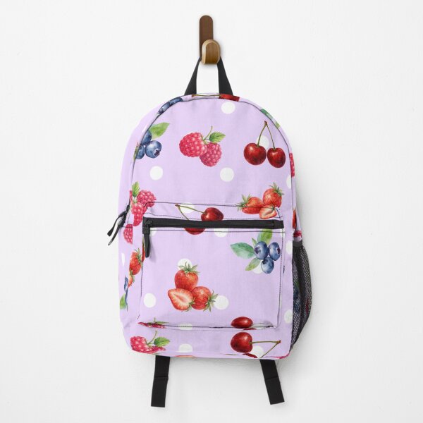 Item preview, Watercolor Mixed Berry Polka Dot Seamless Pattern designed and sold by Sasitee.