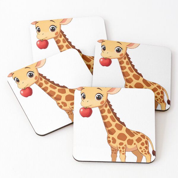 Item preview, Baby Giraffe Reaching Apple designed and sold by pumsquare.