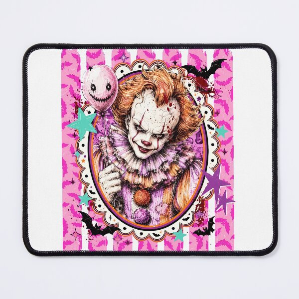Item preview, Creepy Pink Carnival Clown Horror Halloween Artwork designed and sold by TravisBur34571.