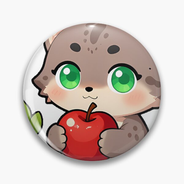 Item preview, Lynx with Red Apple designed and sold by pumsquare.