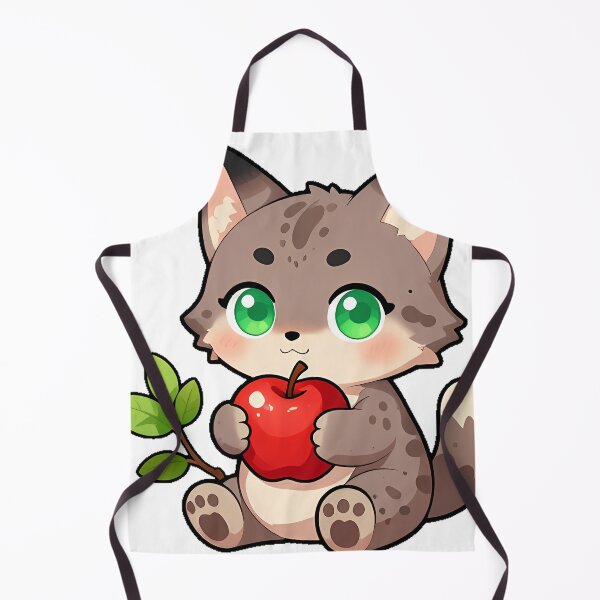 Item preview, Lynx with Red Apple designed and sold by pumsquare.