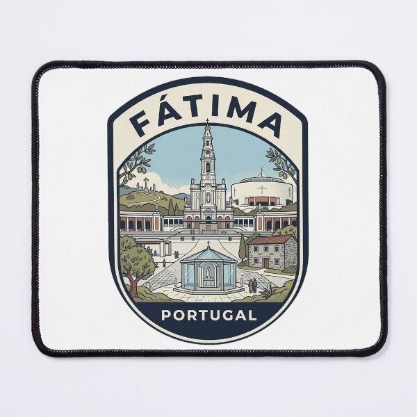 Item preview, Fatima Portugal Sanctuary Travel Badge designed and sold by k3rstman1.