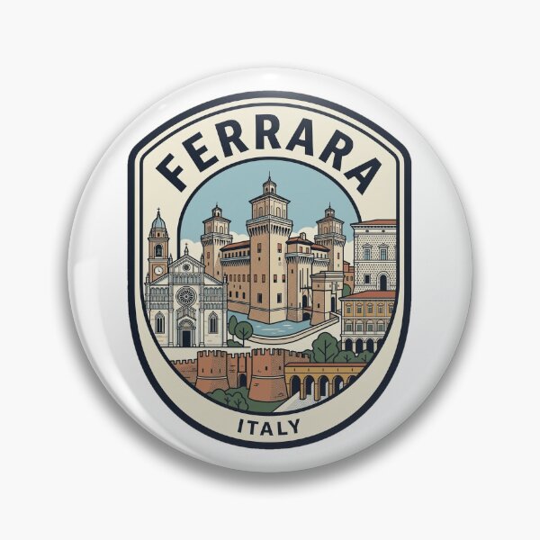Item preview, Ferrara Italy Vintage Travel Emblem designed and sold by k3rstman1.