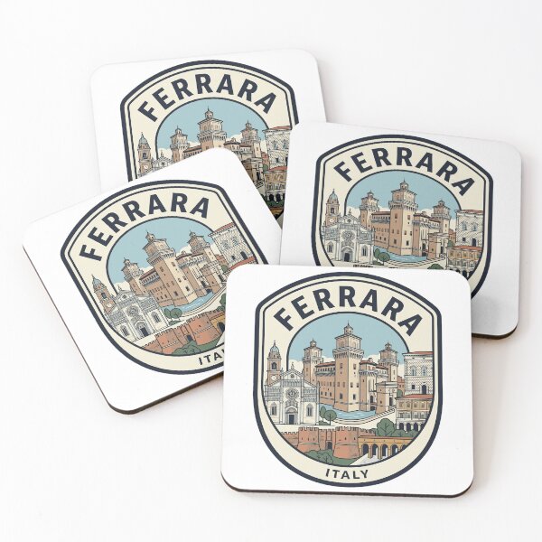 Item preview, Ferrara Italy Vintage Travel Emblem designed and sold by k3rstman1.