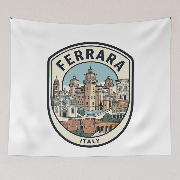 Item preview, Ferrara Italy Vintage Travel Emblem designed and sold by k3rstman1.
