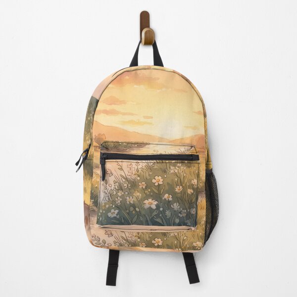 Item preview, The Spotted Ox at Sunset: Nostalgic Korean Countryside Aesthetic designed and sold by SOOstudio73.