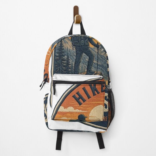 Item preview, Hike More Stress Less | Hiking Mountain Adventure Design designed and sold by LOULOU SHOPPING.